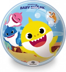 Felfújt labda Baby Shark motívummal 23 cm