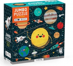 Mudpuppy jumbo puzzle Naprendszer 25 darab