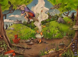 Ravensburger puzzle boszorkány 500 darab