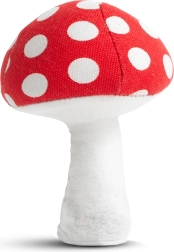 16 cm-es textil dekorációs gomba