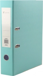 A4 irodai iratrendező, 8 cm, kar, türkiz