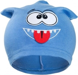 gyerek őszi sapka New Baby mosolygós világoskék 110 (4–5 év)