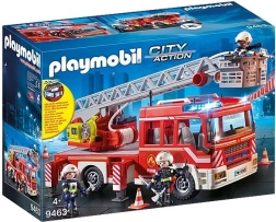 playmobil city action tűzoltóautó kihúzható létrával
