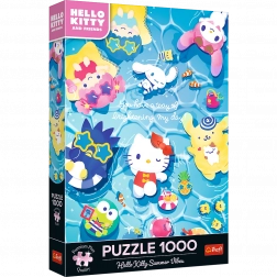 Puzzle Hello Kitty Nyári Hullámon 1000 Darabos a Trefl-től