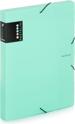 A4 PASTELINI zöld gumis doboz