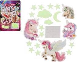 Világító unikornisok falra és mennyezetre