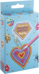 Grafix gyémántfestés – szív alakú medál