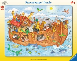 RAVENSBURGER Puzzle Nagy Noé bárkája 48 darab