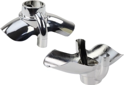 Ezüst színű műanyag sárvédők PRO700 modellhez