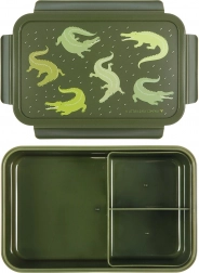 A Little Lovely Company uzsonnás doboz gyerekeknek – Krokodil