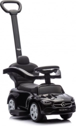 Gyerek jármű fogantyúval Mercedes 3v1 fekete