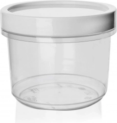 Légmentesen záródó, csavaros élelmiszer-tartály 560 ml