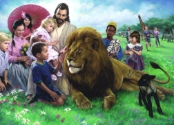 Puzzle EUROGRAPHICS Oroszlán és bárány 1000 darab