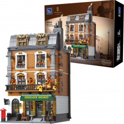 PANTASY Sherlock Holmes Baker Street 221B építőkészlet – 3047 darabos városi ház