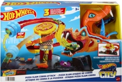 Hot Wheels City Pizza – kobra-támadás játékszett
