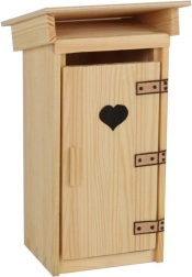 Fa építőkészlet: árnyékszék 1:16 – ragasztandó modell