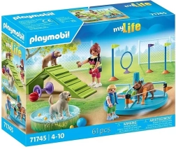 Playmobil myLife kutyás játszótér és agility pálya