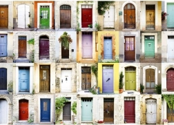 Ravensburger puzzle Ajtók 1000 darab