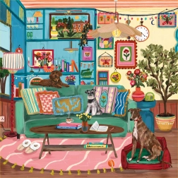 Ravensburger négyzet alakú puzzle Art & Soul: A nyugalom paradicsoma 750 darab