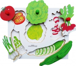 Just Jigsaws Fa Puzzle Hámozunk és Vágunk Termények