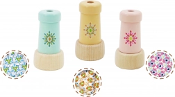 Színes fa kaleidoszkóp