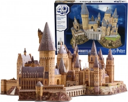 3D papír puzzle HARRY POTTER Roxforti kastély 4D Build