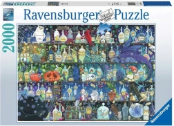 RAVENSBURGER puzzle 2000 darab – Mérgek és bájitalok