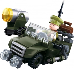 Sluban WWII Őrjárat Jeep