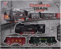 Elemekkel működő vonatszett gyerekeknek