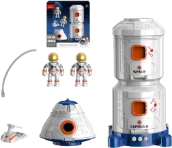 Interaktív játék Űrállomás űrhajósokkal és űrsiklóval