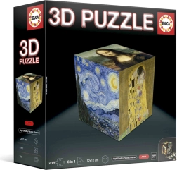 3D puzzle kocka Művészet 216 darab EDUCA