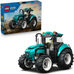 LEGO City traktor 6+ éves gyerekeknek, 204 építőelemmel