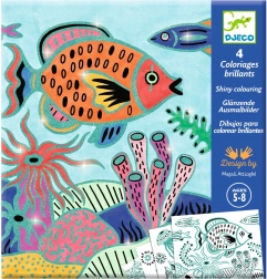 Djeco csillogó kifestők Tenger alatt