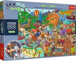 Puzzle 500 darabos Spy Guy Lost Items Európa