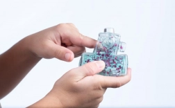 Fidget Blox Touch – Nyomkodd meg – zöld stresszoldó eszköz