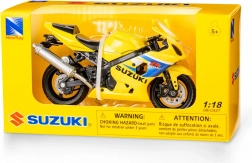 Suzuki GSX-R600 motorkerékpár modell 1:18 méretarány