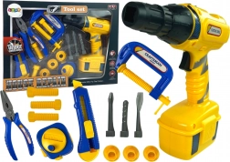 Kis Barkácsoló Szett Akkumulátoros Fúróval