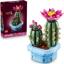 Virágzó kaktusz LEGO Botanicals dekoratív építőkészlet