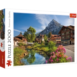 TREFL puzzle 2000 darab – nyári Alpok