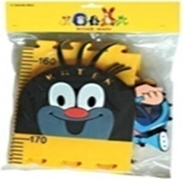 Gyermek növekedésmérő Vakond – sárga, hab, 5 részes