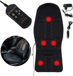 Masszázsülés fűtéssel székre és autóba