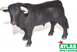 Kézzel festett bika figura