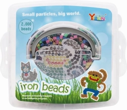 Vasalható gyöngyök 2000 db – állatkák