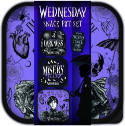 Wednesday műanyag dobozok készlete – 3 db