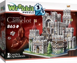 3D puzzle Kamelot vár WREBBIT, 865 darab