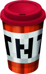 Minecraft kávés utazóbögre 390 ml