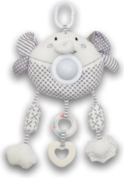 Plüss függő játék elefánt fénnyel és zenével