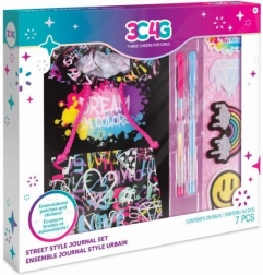 Graffiti mintás kapucnis notesz