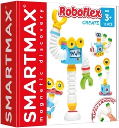 Mágneses építőkészlet SmartMax Roboflex gyerekeknek