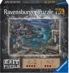 Szabadulós puzzle RAVENSBURGER – halászfalu, 759 darab